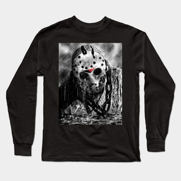 Jason Rise Alternate Long Sleeve T-Shirt by DougSQ